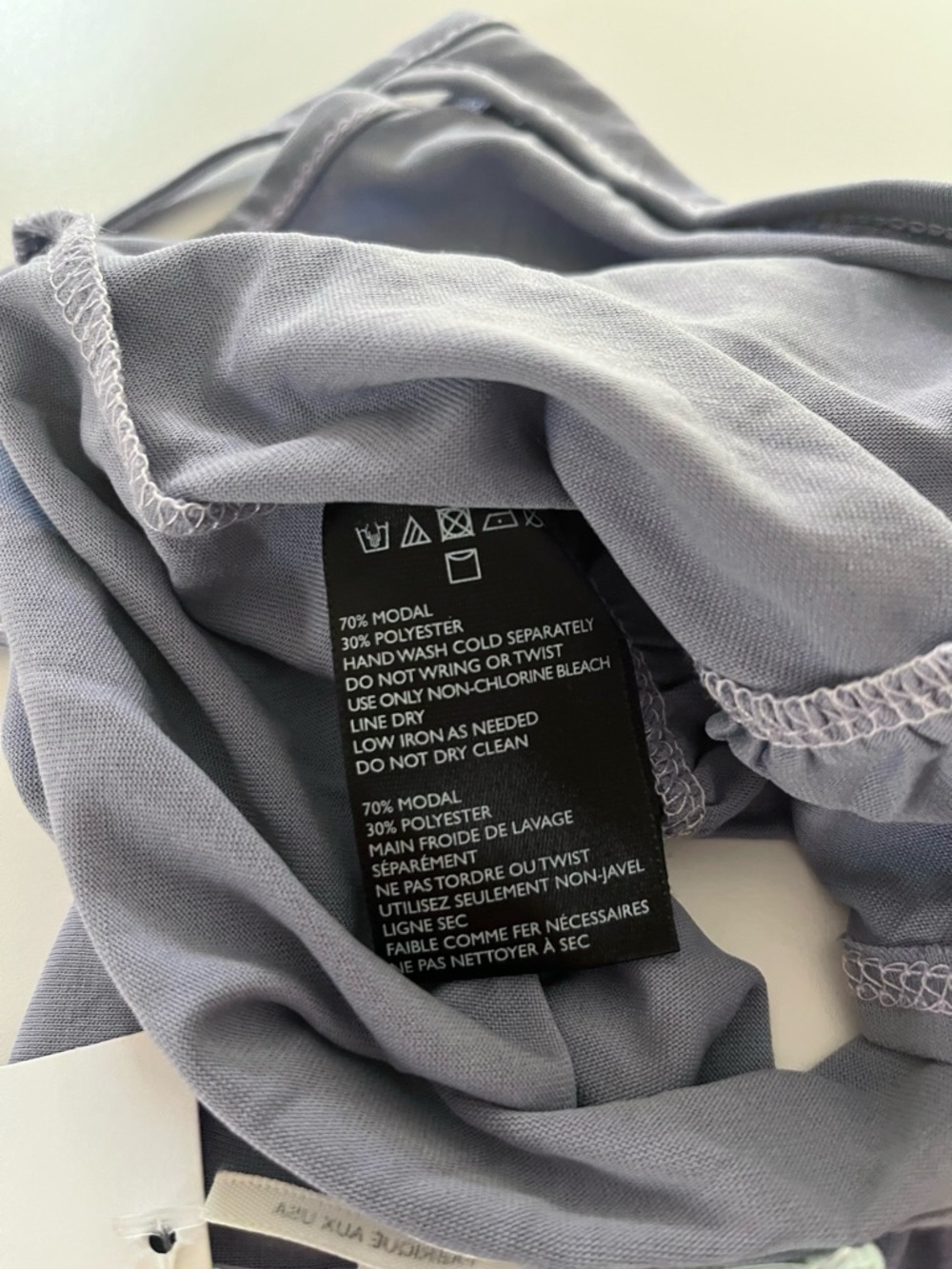 Kimchi Blue Slate Blue Ruffle-Hem Cami Crop Top, NWT, Size XS - Picture 3 of 3